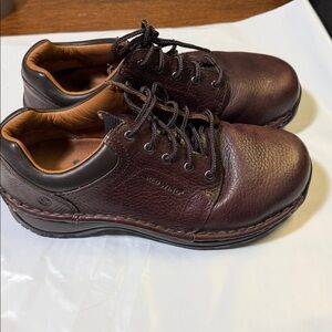 Red Wing Shoes Men's Dark Brown Leather Lace-Up Oxfords
